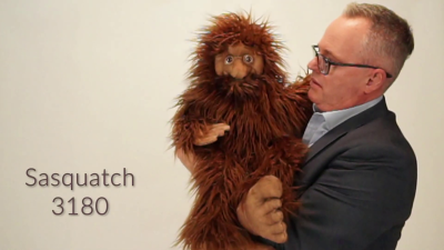 Folkmanis Handpuppe Bigfoot Demo