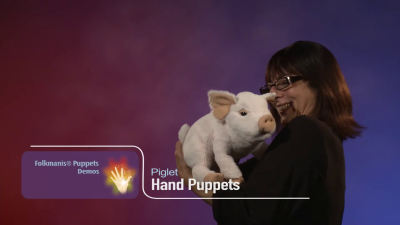 Video 1: Folkmanis Handpuppe Ferkel