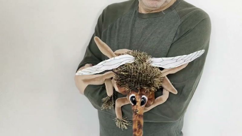 Folkmanis Handpuppe Stechmücke Demo